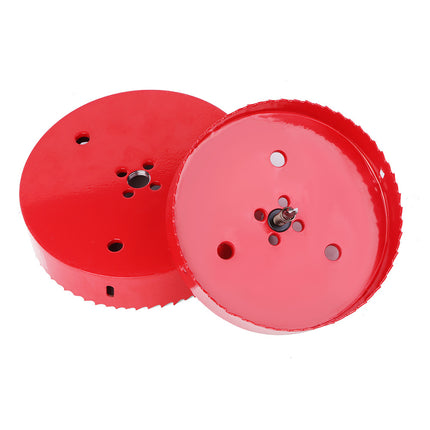 M42 bimetal large size hole opener 100mm woodworking iron pipe aluminum gypsum board PV drill hole saw