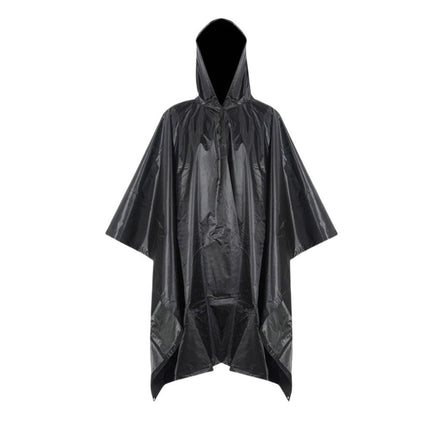 Foreign Trade Multifunctional Poncho Raincoat Unisex Poncho Outdoor Three-In-One Waterproof Raincoat Cycling Hiking Camping Style