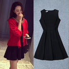 Red Jacket Skirt suit / M recommends about 50.00kg