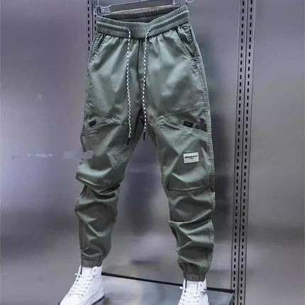 Men's 2025 Daily Simple Workwear Casual Pants Summer Loose Leggings Trendy Nine-Point Pants Casual Pants