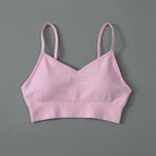 Pink strappy bra / S