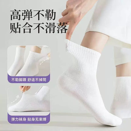 Disposable Socks for Men and Women, Summer Thin Cotton Socks, Deodorant and Sweat-Absorbent, Business Trip, Daily Disposable Socks