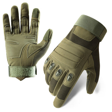 Tactical Gloves Men's Outdoor Full Finger Tactical Protective Sports Training Outdoor Military Fans Riding Tactical Gloves Sports