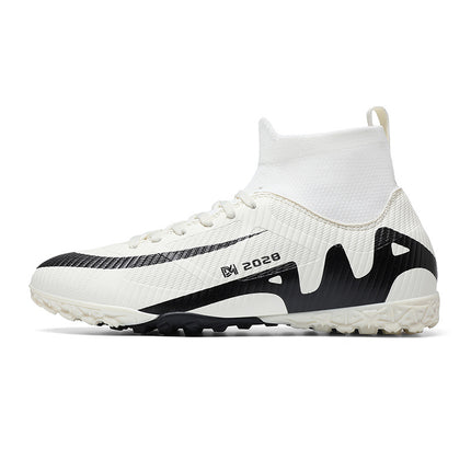 Cross-border Ronaldo Messi Assassin 15 Children's High-top Football Shoes Male Teenagers Adult Long Broken Nail Training sneaker