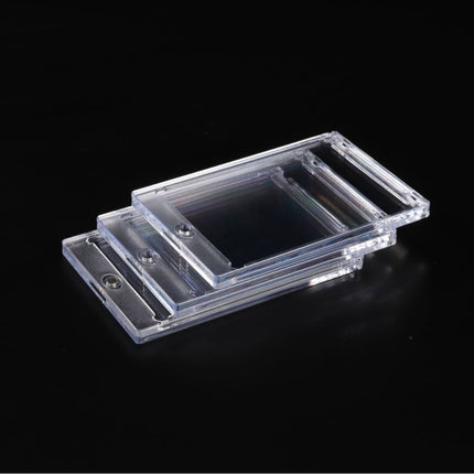 Acrylic Card Holder Strong Magnetic High-Definition Transparent Shell Album Storage Card Film Document Protective Cover Magnetic Card Holder Custom Y