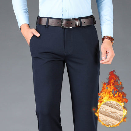 Wholesale Casual Pants Men's Western Pants Trousers Men's Thin Stretch Slim-Fit Pants Non-Ironing Business Dress Pants Trendy