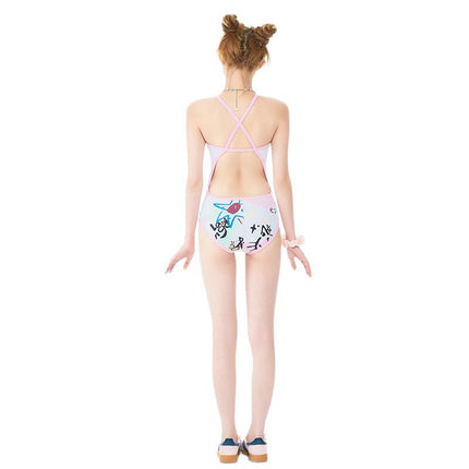 Japanese New Competitive Swimming Pool Training Swimming Lesson Swimming Triangle Conjoined Student Girl Swimsuit Female