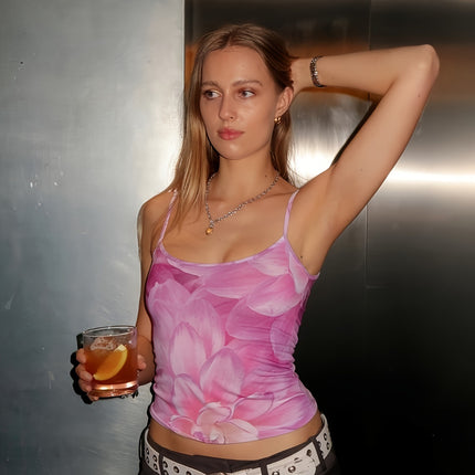 Amazon Foreign Trade Fashion Sexy Slim-Fit Crop Top with Printed Strapless Design, Slimming and Sexy Style