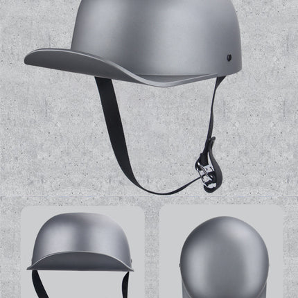 Source Factory Electric Vehicle Helmet Men's Motorcycle Helmet Summer Women's Electric Scooter Safety Helmet Riding Baseball Cap