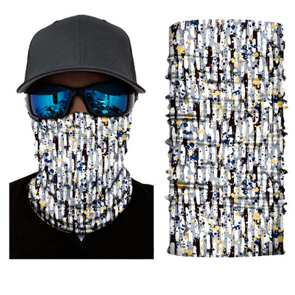 Xunhui Pattern Printing Series Seamless Magic Headscarf Windproof and Sunproof Cycling Mask Sports Neck Scarf Camouflage