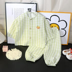 80cm / Plaid suit [green]