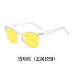 Transparent frame (metal hinge) / Night Vision Lenses
