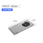 Stainless steel medium round hole