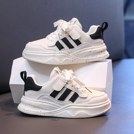 2025 Spring New Children's Board Shoes Fashionable All-match Baby Girl Casual Shoes Soft Sole Non-slip Boys Single Shoes