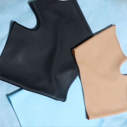New Women's Silicone Swimming Trunks Summer Menstrual Swimming Waterproof Leak-proof Pants Silicone Stretch Boxer Briefs