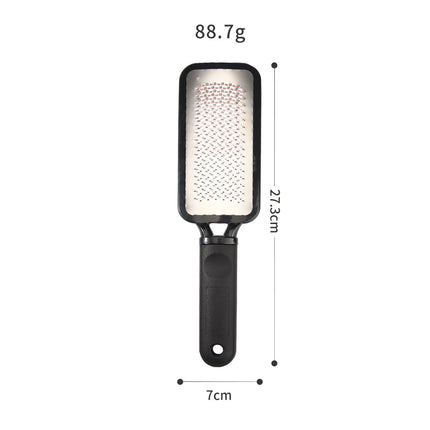 In-Stock Carefully Selected Double-Sided Stainless Steel Foot File Callus Remover Foot Grinder Dead Skin Remover Foot Scraper Tool