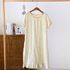 Crepe Floral House Skirt-Floral No. 3 / M