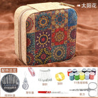 [retro sunflower set] 11 colors of thread + 7 accessories