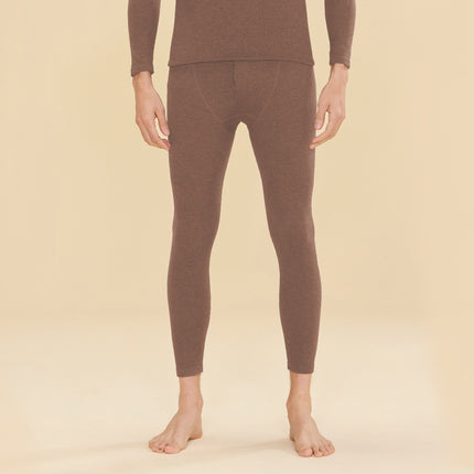 7A Anti-bacterial Acrylic Cashmere Silk Autumn Pants Men's Warm Pants Leggings Tight Cold-proof Sanding Autumn and Winter New