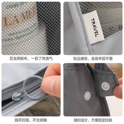 Toiletries Bag, Cosmetic Bag, Simple Men's Travel Carry-On Organizer, Female Dormitory Large-Capacity Waterproof Bag