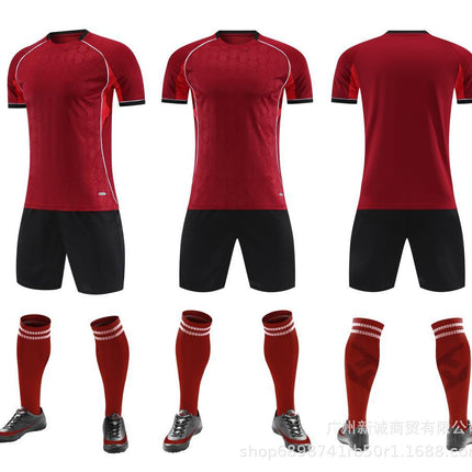 Football Uniform Suit for Men and Women, Adult Football Game Team Uniform, Kidsren's Training Uniform, Football Uniform, Custom Printed Number