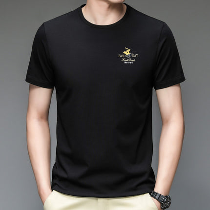 Mingdi Mouse Men's Summer New Korean Short-Sleeved Round Neck T-Shirt Fashionable Youth Cotton Pullover Men's T-Shirt Top