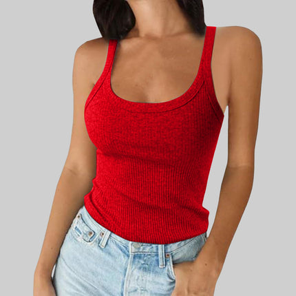 Cross-border American Spice Girl Camisole Women's Summer Outer Wear Pullover Top Inner Wear Sports Street European and American Style Women's Wear