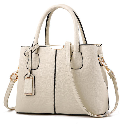 Cross-Border High-End Pebbled Shoulder Bag for Women on Business Trips, European and American Cross-Border Crossbody Bags Wholesale