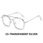 C5 transparent silver frame