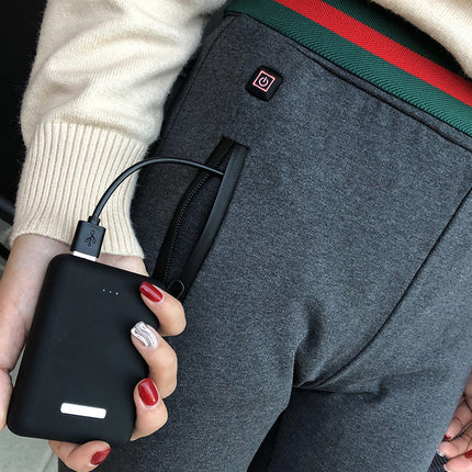 Winter heating warm clothing underwear women's pants usb charging clothes intelligent heating constant temperature electric heating knee heating clothing