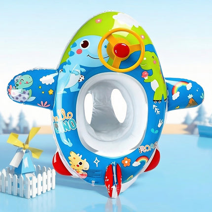 2026 New Model Children's Swimming Ring, Inflatable Thickened Swim Ring for Babies and Kids, Boys and Girls Water Park Underarm Float Ring