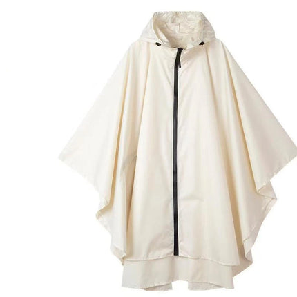 Raincoat Cloak Outdoor Adult Fashion Men and Women Hiking Electric Motorcycle Riding Portable Waterproof Poncho