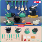 Green kitchen 28-piece set