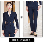 Blue suit + pants / S