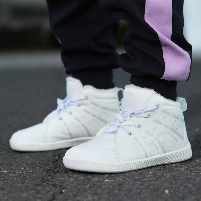Cross-Border Kidsren's Snow Boots, Winter Thickeneded and Velvet Cotton Shoes for Boys and Girls, Northeastern Minus Warm Anti-Slip Cotton Boots