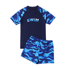 Camouflage Flower Swimsuit / 140