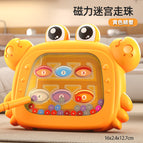 Yellow magnetic crab