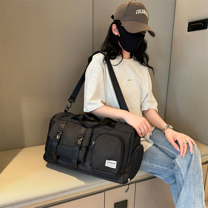 Outdoor sports fitness bag new short-distance portable luggage bag women's multi-pocket yoga bag wholesale outdoor travel bag
