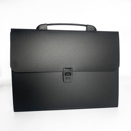 Large Capacity Organ Bag A4 Portable Organ Folder Test Paper File Storage Book Rainbow Inner Page Waterproof PP