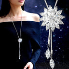 silver snow ice flowers