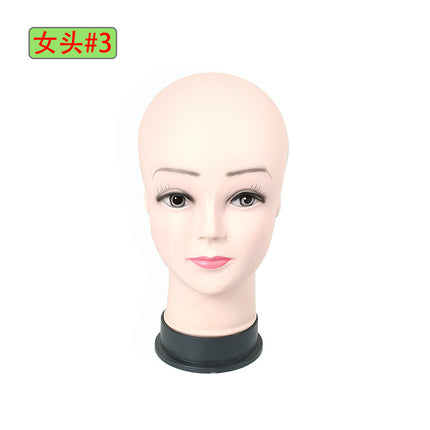 Model head props adult head model lady model wig head model hat head model manufacturers