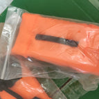 Floating wrist strap orange