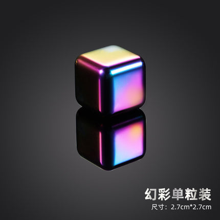 304 Food Grade Stainless Steel Ice Cube Quick-Frozen Ice Tartar Set Bar Whiskey Iced Red Wine Metal Ice Cubes