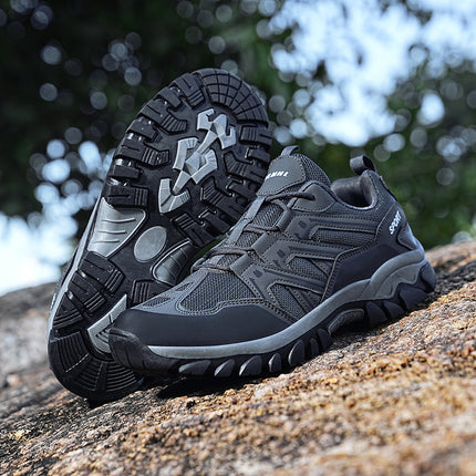 Cross-Border Recommendation for Autumn and Winter Men's Low-Top Outdoor Mountaineering and Hiking Sports Shoes, Men's Non-Slip and Wear-Resistant Work Boots