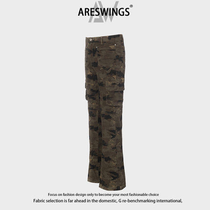 Camouflage Straight Pants / Pantalon Camouflage Droit
