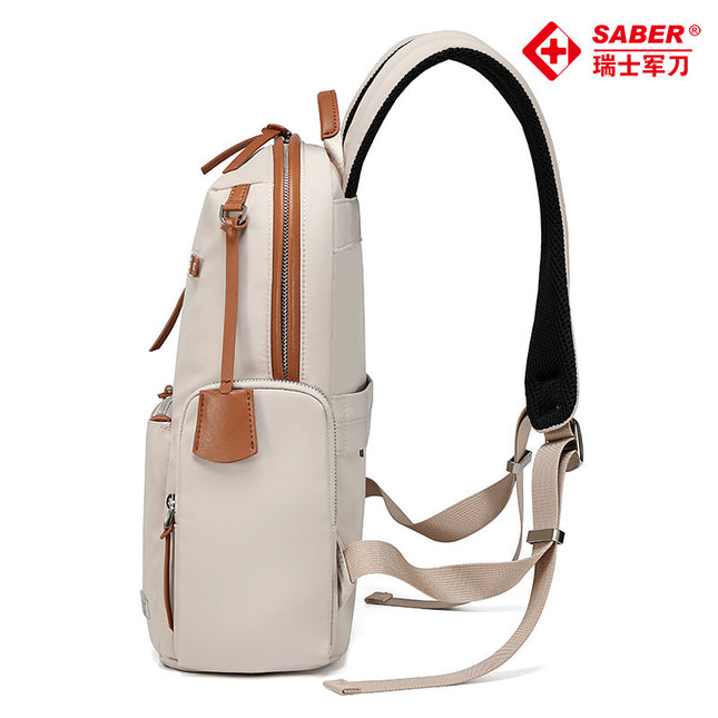 2024 Swiss Army Knife Sa2564 Fashion Backpack Women's Commuting Business Backpack Large Capacity Computer Travel