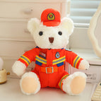 25cm [ready stock high quality] / White-fire bear