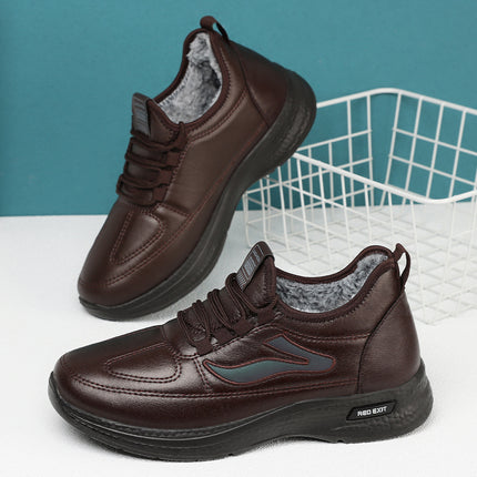 Cotton Shoes New Style Polyurethane Cold-Proof Men's Shoes Plus Velvet Thickened Short Boots Warm Outdoor Cotton Boots Cross-Border Wholesale Snow Boots