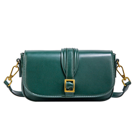 Z bag cross-border new tofu bag green classic buckle single shoulder messenger bag mini all-match small square bag