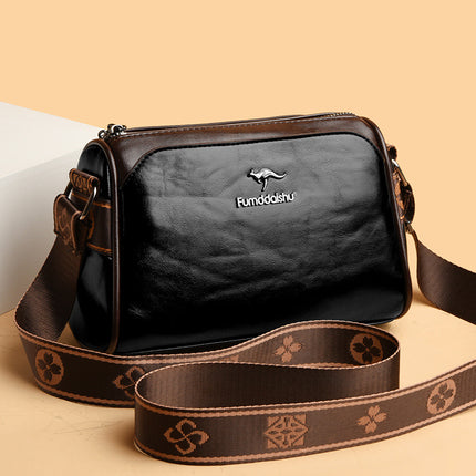 Cross-border Fashion Women's Bag New Retro Double-sided Pillow Bag Light Luxury Internet Popular Shoulder Bag Crossbody Bag